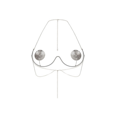 Прикраса на груди Obsessive Kisselie jewelry bra