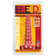 Анальна пробка-втулка Doc Johnson Red Boy - Red Ringer Anal Wand, макс. діаметр 4,5 см XL-1