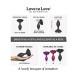 Силіконова анальна пробка Love To Love OPEN ROSES L SIZE - BLACK ONYX-4