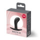 Анальна пробка Fun Factory BOOTIE M Black, діаметр 3,3 см, тонкий обмежувач-3