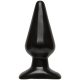 Анальна пробка Doc Johnson Smooth Classic Large - Black, макс. діаметр 5,7 см
