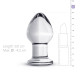 Скляна анальна пробка Gildo Glass Buttplug No. 26-2