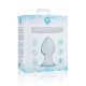 Скляна анальна пробка Gildo Glass Buttplug No. 26-4