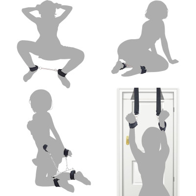 БДСМ-набір LOCKINK YEAHWOW Door Swing & Leg Spreader Bondage set