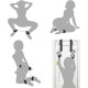 БДСМ-набір LOCKINK YEAHWOW Door Swing & Leg Spreader Bondage set-1