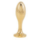 Металева анальна пробка Лисячий хвіст LOCKINK SEVANDA White Fox-Tail Anal Pear-shape Plug-5