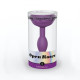 Силіконова анальна пробка Love To Love OPEN ROSES S SIZE - PURPLE RAIN-3