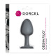 Анальна пробка Dorcel Geisha Plug з кулькою всередині, створює вібрації, макс. діаметр 3,2см-1