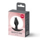 Анальна пробка Fun Factory BOOTIE FEM Black, у вигляді бутона, діаметр 2,9 см, тонкий обмежувач-6