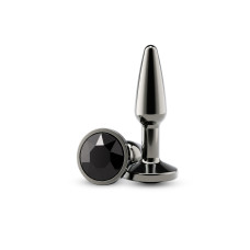 Анальна пробка NS Novelties Rear Assets - Tapered - Small - Gunmetal - Black