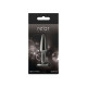 Анальна пробка NS Novelties Rear Assets - Tapered - Small - Gunmetal - Black-3