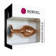 Металева анальна пробка із прикрасою у вигляді кристалу Dorcel - Diamond Plug M-4