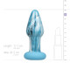 Скляна анальна пробка Gildo - Ocean Curl Glass Butt plug-5