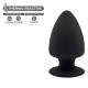 Анальна пробка SilexD (Model 1 size M) двошарова, силікон + Silexpan, діаметр 6,2 см-1