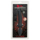 Анальний плаг з ділдо Doc Johnson Kink - Dual Density SECONDSKYN Fuck Plug - Black-3