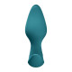 Анальна пробка Fun Factory BOOTIE FEM Bottle Green, у вигляді бутона, діаметр 2,9 см, тонкий обмежувач-2