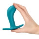 Анальна пробка Fun Factory BOOTIE L Aquamarine, діаметр 3,8 см, тонкий обмежувач-4