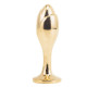 Металева анальна пробка Кролячий хвост LOCKINK SEVANDA White Bunny-Tail Anal Rose-shape Plug-3