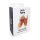 Наручники з металевою анальною пробкою Art of Sex Handcuffs with Metal Anal Plug size M Purple-3