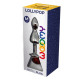 Анальна пробка Wooomy Lollypop Double Ball Metal Plug Red M-2