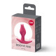 Анальна пробка Fun Factory BOOTIE FEM Raspberry, у вигляді бутона, діаметр 2,9 см, тонкий обмежувач-6