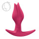 Анальна пробка Fun Factory BOOTIE FEM Raspberry, у вигляді бутона, діаметр 2,9 см, тонкий обмежувач-3