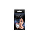 Анальна пробка NS Novelties Rear Assets - Rose Gold Heart - Small - Clear-1