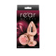 Анальна пробка NS Novelties Rear Assets - Rose - Medium - Pink-1