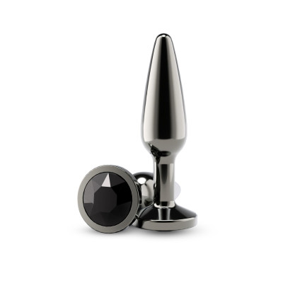 Анальна пробка NS Novelties Rear Assets - Tapered - Medium - Gunmetal - Black