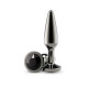 Анальна пробка NS Novelties Rear Assets - Tapered - Medium - Gunmetal - Black