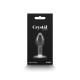 Скляна анальна пробка NS Novelties Crystal - Desires - Red Heart - Small-3