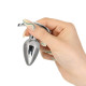 Анальна пробка Pillow Talk Sneaky Luxurious Stainless Steel Anal Plug S-2