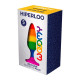 Анальна пробка Wooomy Hiperloo Silicone Rainbow Plug S-2