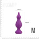Анальна пробка Adrien Lastic Amuse Medium Purple (M) з двома переходами, макс. діаметр 3,6 см-1