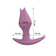 Анальна пробка Fun Factory BOOTIE FEM, рожева, у вигляді бутона, діаметр 2,9 см, тонкий обмежувач-1