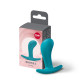 Анальна пробка Fun Factory BOOTIE S Aquamarine, діаметр 2,8 см, тонкий обмежувач-2