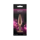 Анальна пробка NS Novelties Rear Assets - Tapered - Medium - Rose Gold - Pink-3