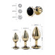 Набір анальних пробок LOCKINK YEAHWOW Nympho Butt Plug Set-5