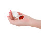 Скляна анальна пробка NS Novelties Crystal - Desires - Red Heart - Medium-1