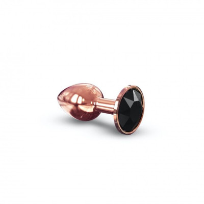 Металева анальна пробка із прикрасою у вигляді кристалу Dorcel - Diamond Plug S