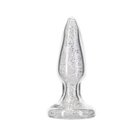 Скляна анальна пробка Pillow Talk – Fancy - Luxurious Glass Anal Plug M