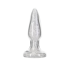 Скляна анальна пробка Pillow Talk – Fancy - Luxurious Glass Anal Plug M