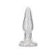 Скляна анальна пробка Pillow Talk – Fancy - Luxurious Glass Anal Plug M