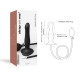 Strap-On-Me INFLATABLE DILDO PLUG - NOIR L, XL-2