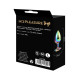 Металева анальна пробка MAI Attraction Toys №74 Rainbow-5