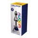 Анальна пробка Wooomy Lollypop Double Ball Metal Plug Blue S-2