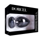Металева анальна пробка із прикрасою у вигляді кристалу Dorcel - Diamond Plug BLACK L-6