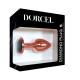Металева анальна пробка із прикрасою у вигляді кристалу Dorcel - Diamond Plug S-4