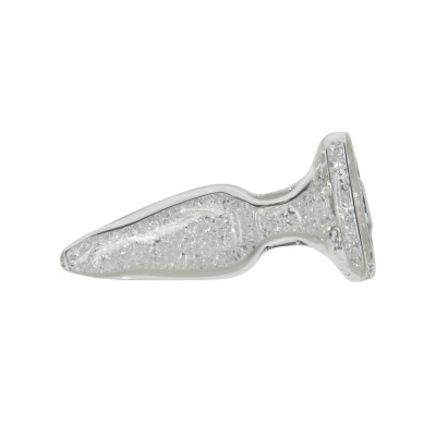 Скляна анальна пробка Pillow Talk – Fancy - Luxurious Glass Anal Plug M