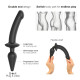 Анальна пробка з дилдо Strap-On-Me SWITCH PLUG-IN SEMI-REALISTIC DILDO BLACK - S-1